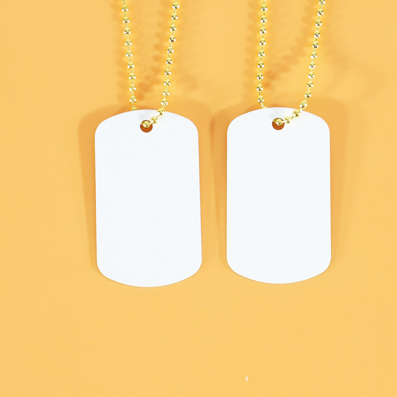 CHINESE WAREHOUSE Sublimation military brand pendant