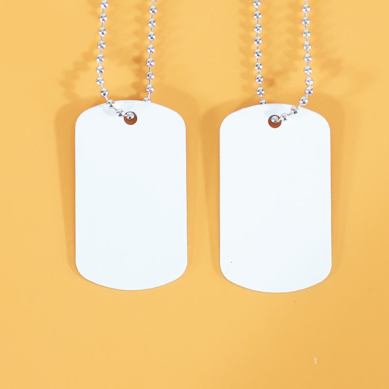 CHINESE WAREHOUSE Sublimation military brand pendant