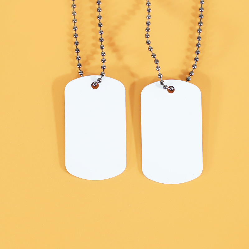 CHINESE WAREHOUSE Sublimation military brand pendant