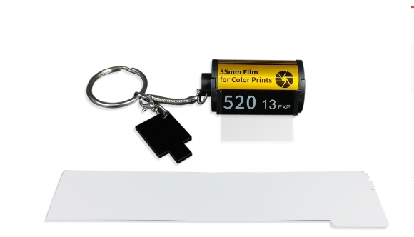 CHINESE WAREHOUSE sublimation Film PET keychain