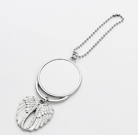 CHINESE WAREHOUSE Angel wings keychain car pendant