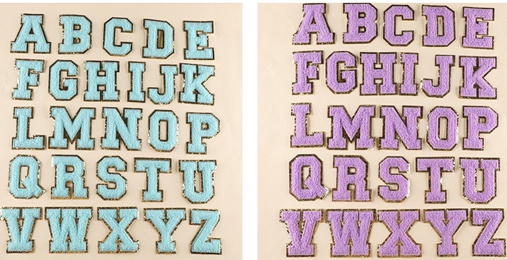 CHINESE WAREHOUSE letter patch for shirts hoodies