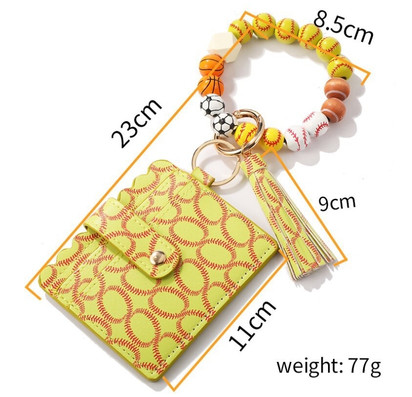 Chinese Warehouse Mixed Color Silicone Bracelet Comes with coin purse