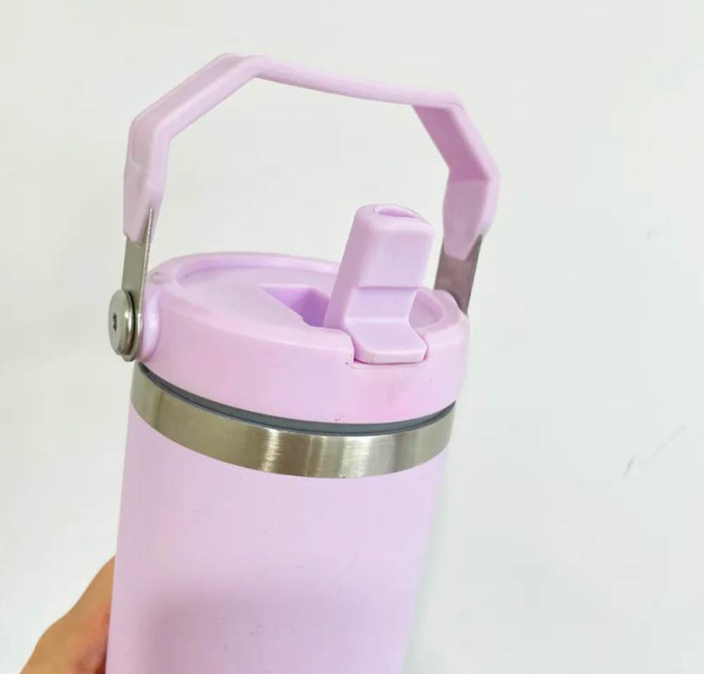USA RTS 30oz Sublimation V1 colorful matte tumbler with handle