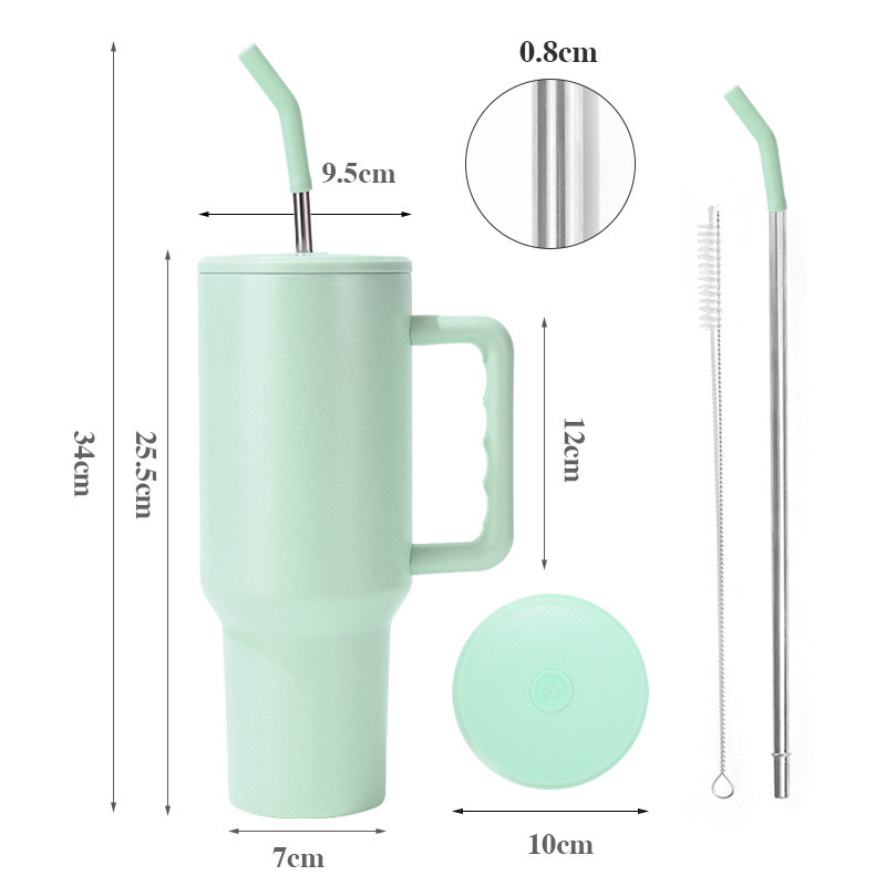 CHINESE WAREHOUSE 40oz H3.0 Sublimation Colorful Matte Tumbler