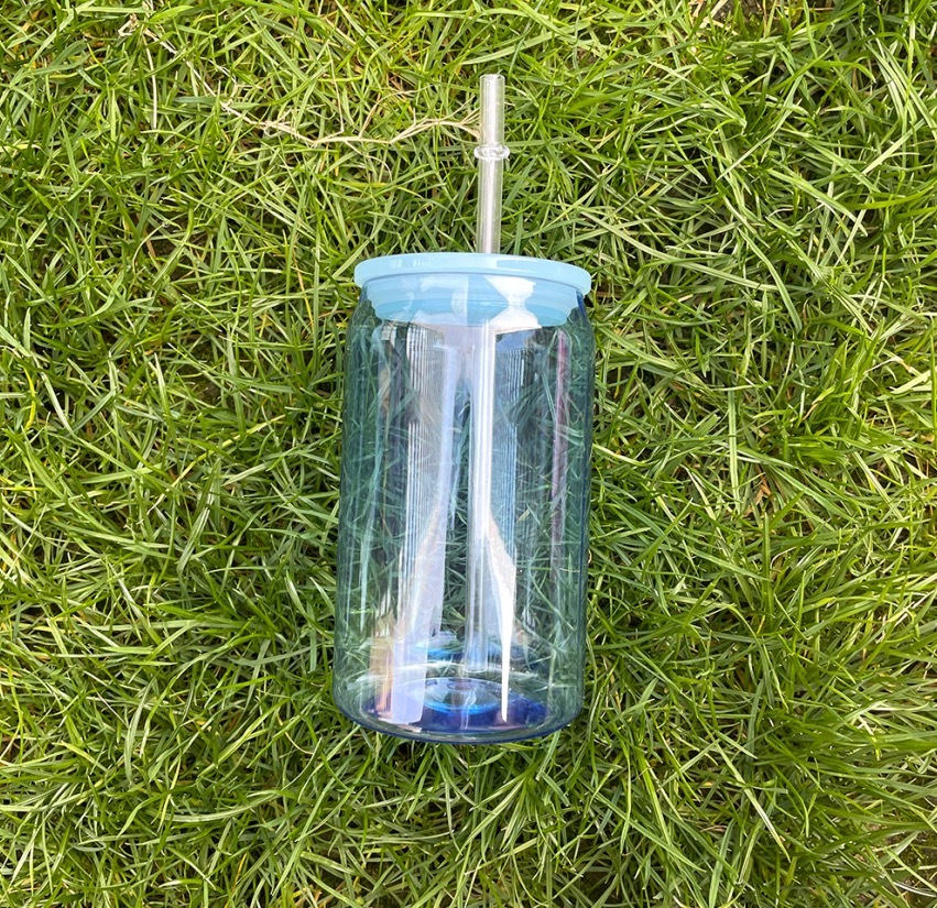 CHINESE WAREHOUSE 16oz Acrylic Colorful Plastic Tumblers With Straw