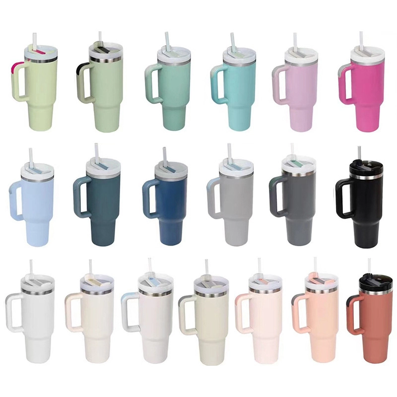 CHINESE WAREHOUSE 40oz H2.0 Powder Coated Tumbler