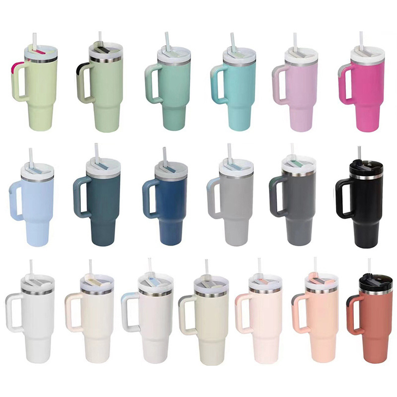 CHINESE WAREHOUSE 40oz H2.0 Powder Coated Tumbler