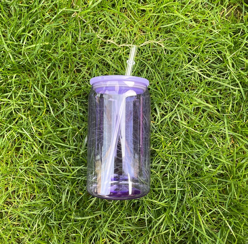 CHINESE WAREHOUSE 16oz Acrylic Colorful Plastic Tumblers With Straw