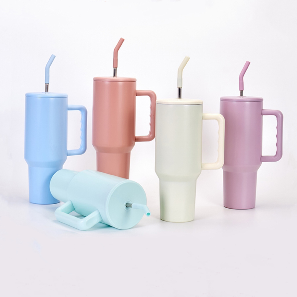 CHINESE WAREHOUSE 40oz H3.0 Sublimation Colorful Matte Tumbler