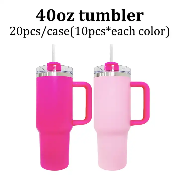 CHINESE WAREHOUSE 30oz 40oz Valentine’s Day Sublimation Colorful Powder Coated Tumbler