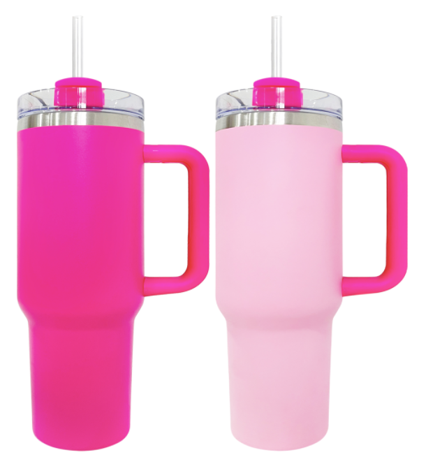 CHINESE WAREHOUSE 30oz 40oz Valentine’s Day Sublimation Colorful Powder Coated Tumbler