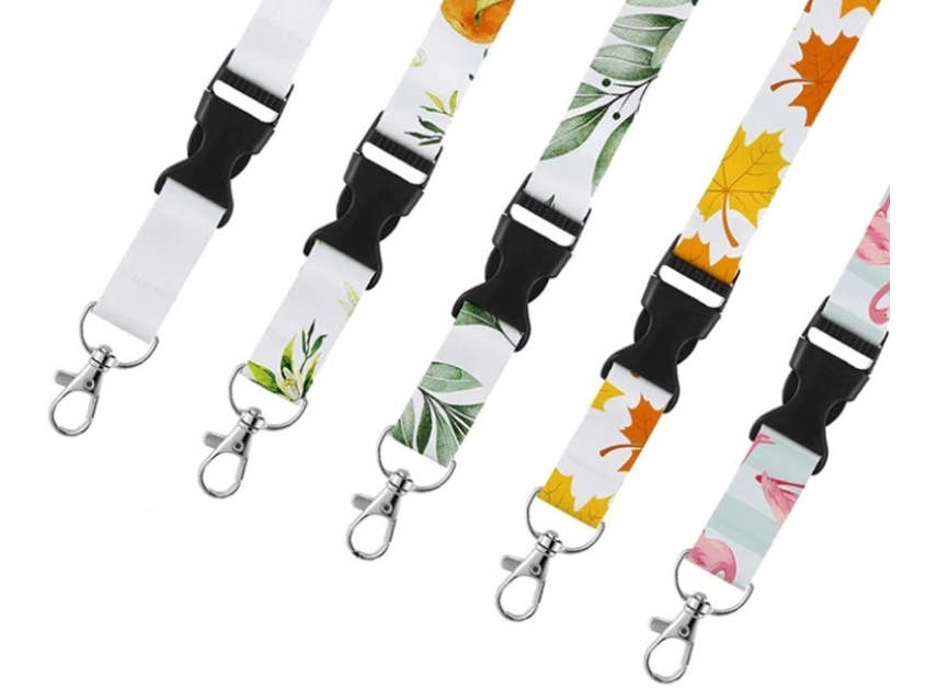 CHINESE WAREHOUSE 22*0.8'' Sublimation Blank Lanyard