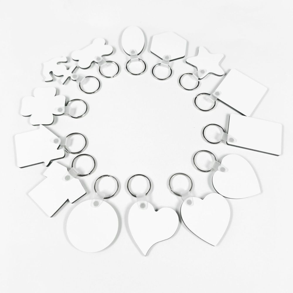 CHINESE WAREHOUSE Sublimation Keychain