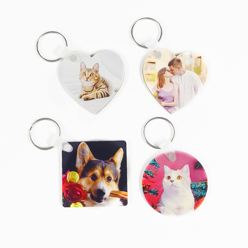 CHINESE WAREHOUSE Sublimation Keychain