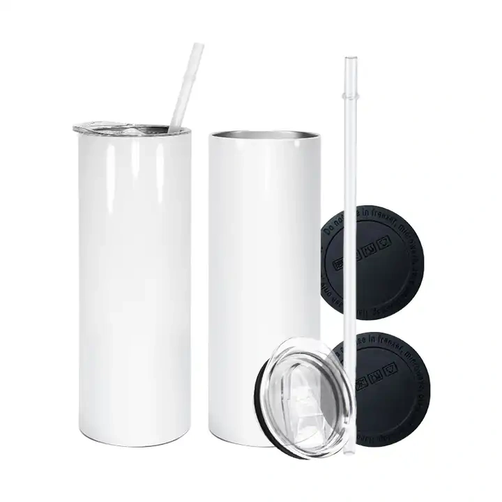USA RTS 20oz Sublimation Flat Edge Regular Tumbler
