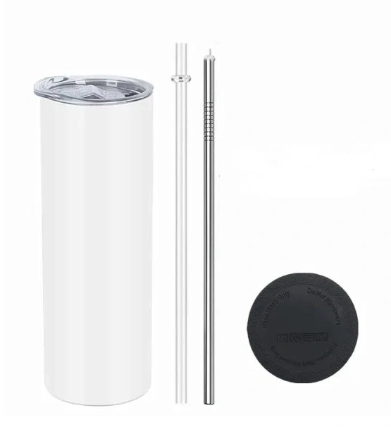 USA RTS 20oz Sublimation Flat Edge Regular Tumbler