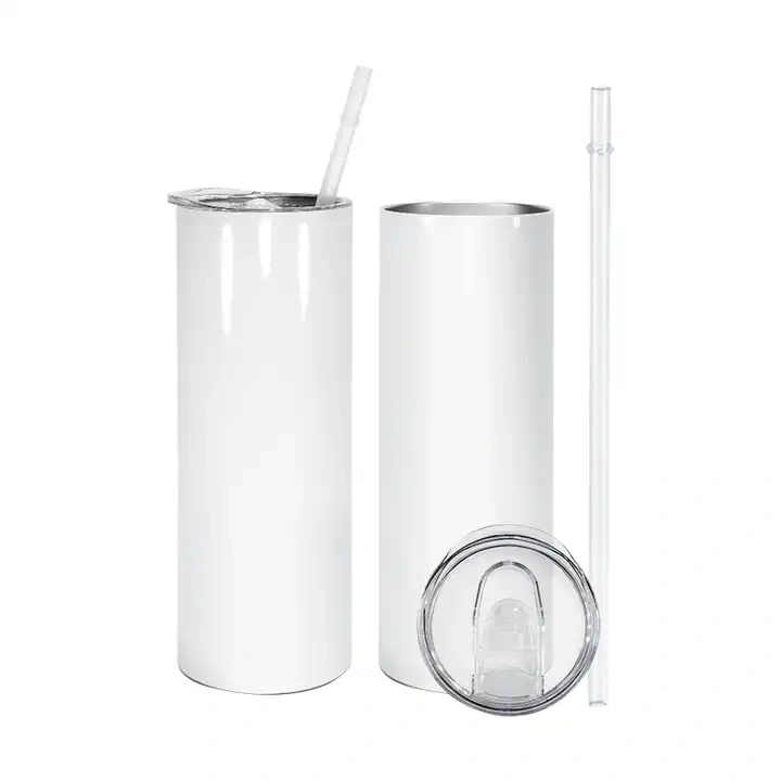 USA RTS 20oz Sublimation Flat Edge Regular Tumbler