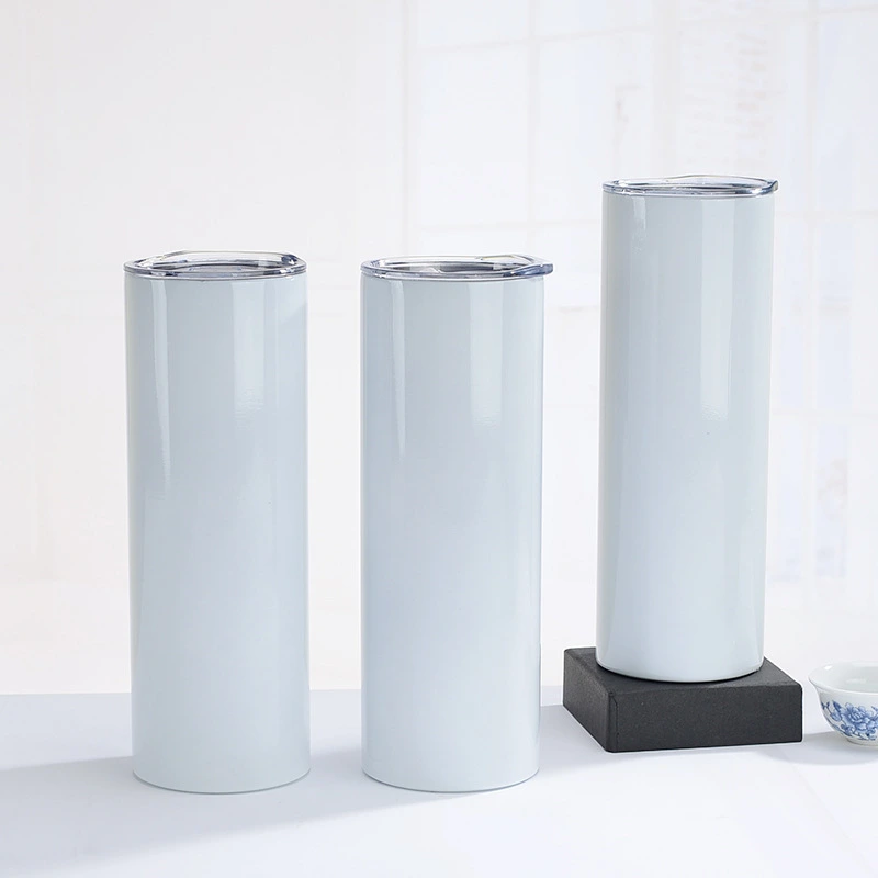 USA RTS 20oz Sublimation Flat Edge Regular Tumbler