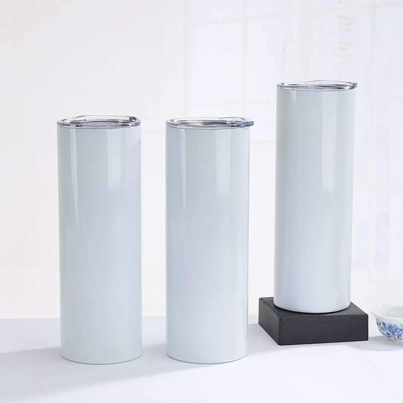 USA RTS 20oz Sublimation Flat Edge Regular Tumbler