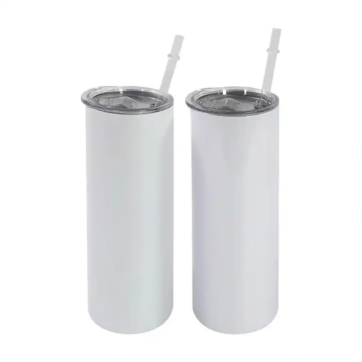 USA RTS 20oz sublimation Blank straight tumbler (Three Choice Of Accessories)