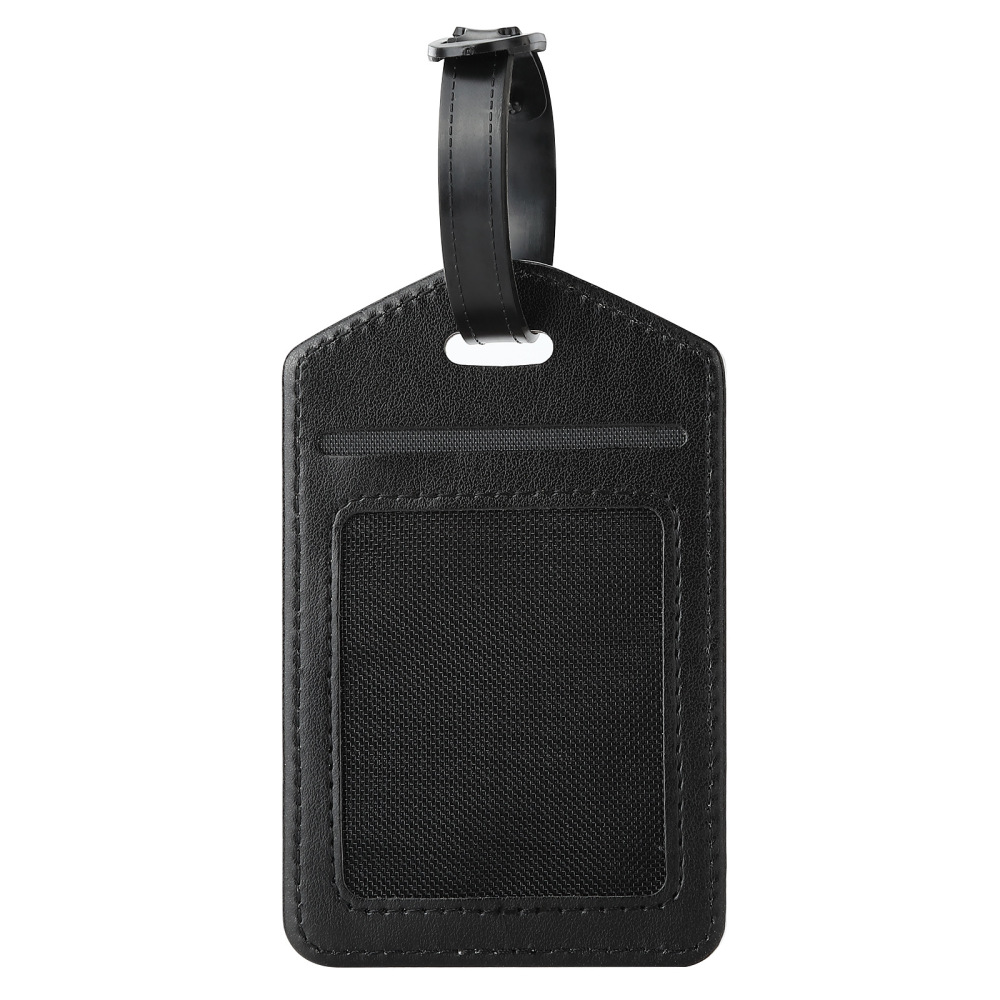 CHINESE WAREHOUSE Sublimation MDF/Pu Leather Luggage Tag