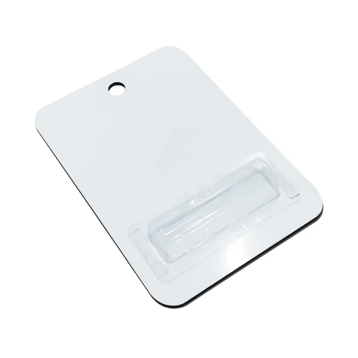 CHINESE WAREHOUSE Sublimation MDF Cash Card with Plastic Mondy Holder