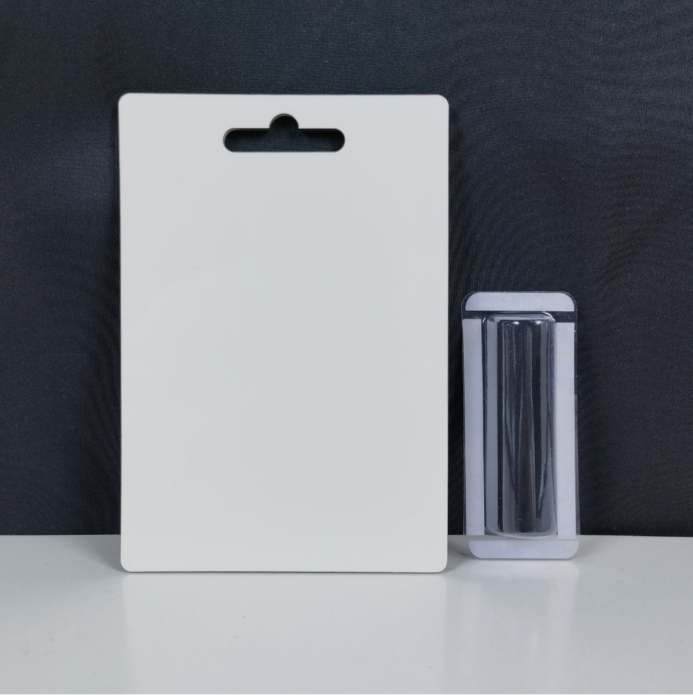 CHINESE WAREHOUSE Sublimation MDF Cash Card with Plastic Mondy Holder