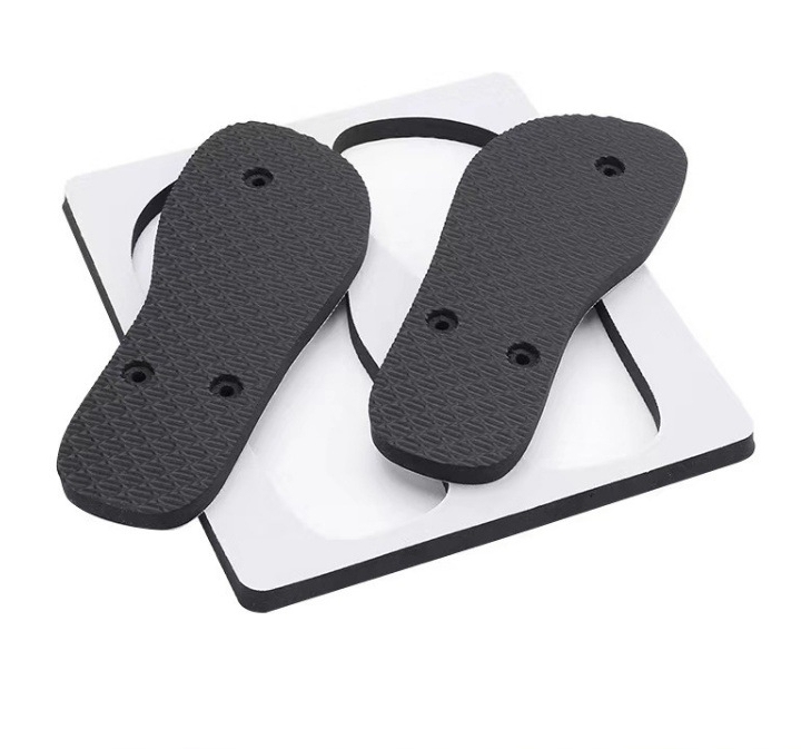 CHINESE WAREHOUSE PVC Sublimation Beach Flip Flops