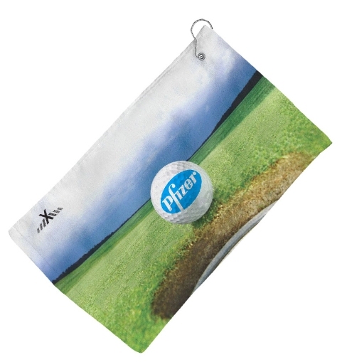 CHINESE WAREHOUSE High Quality Sublimation Blank Golf Towel