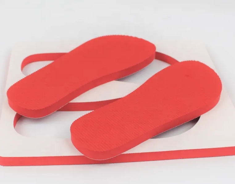 CHINESE WAREHOUSE PVC Sublimation Beach Flip Flops