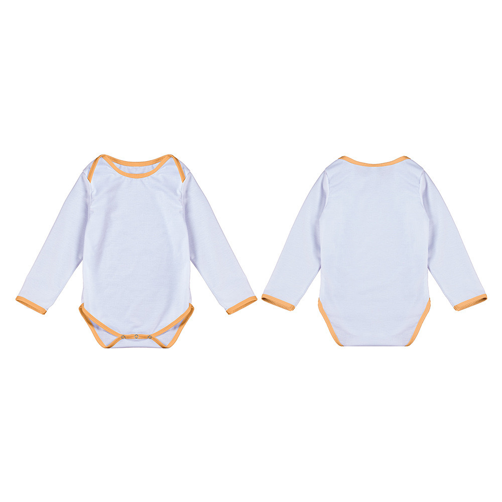 CHINESE WAREHOUSE Sub Baby Onesies Long Sleeve 95% Polyester+5% Cotton