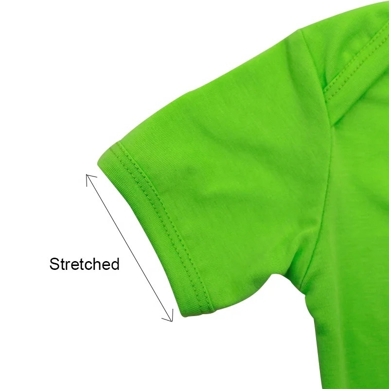 CHINESE WAREHOUSE Sub Baby Onesies Short Sleeve Lyocell Fiber With Colorful Choice