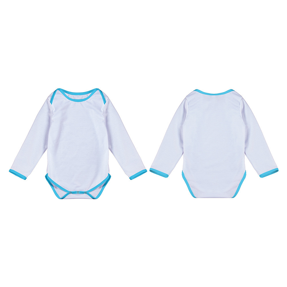 CHINESE WAREHOUSE Sub Baby Onesies Long Sleeve 95% Polyester+5% Cotton