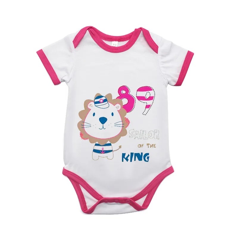 CHINESE WAREHOUSE Sub Baby Onesies Short Sleeve Lyocell Fiber