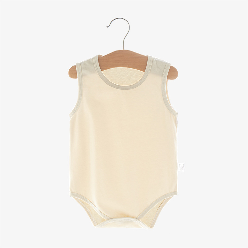 CHINESE WAREHOUSE Baby Onesies 6 Colors Stocked Modal Fiber