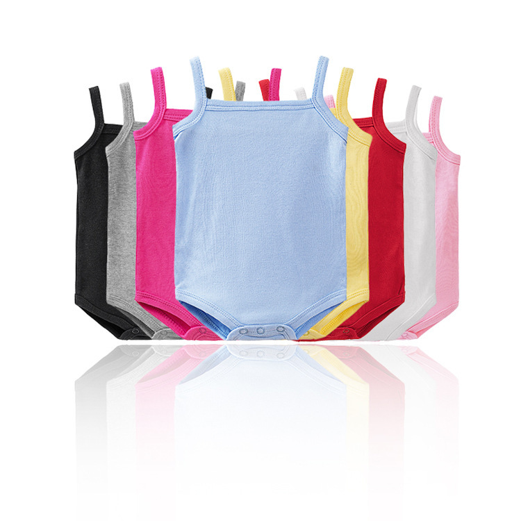 CHINESE WAREHOUSE Baby Onesies Cotton Fiber Baby Sling Onesies