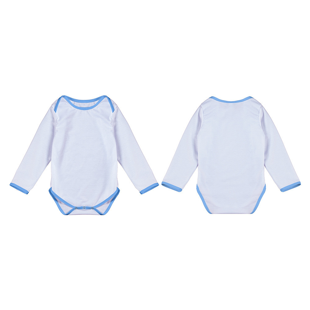 CHINESE WAREHOUSE Sub Baby Onesies Long Sleeve 95% Polyester+5% Cotton