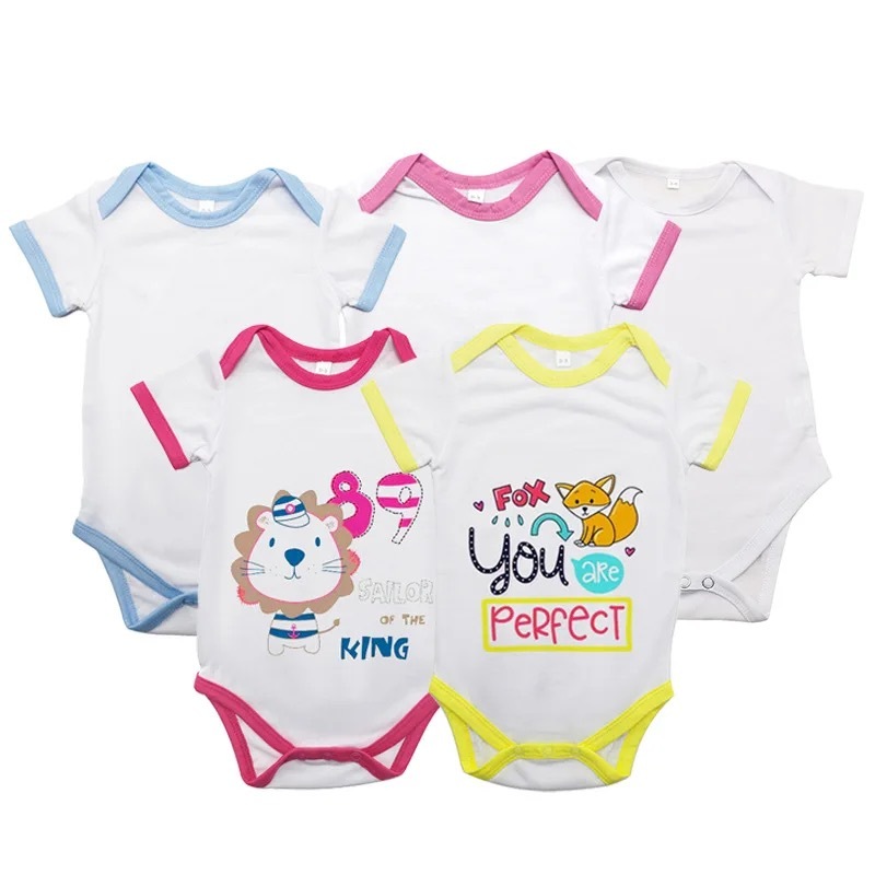 CHINESE WAREHOUSE Sub Baby Onesies Short Sleeve Lyocell Fiber