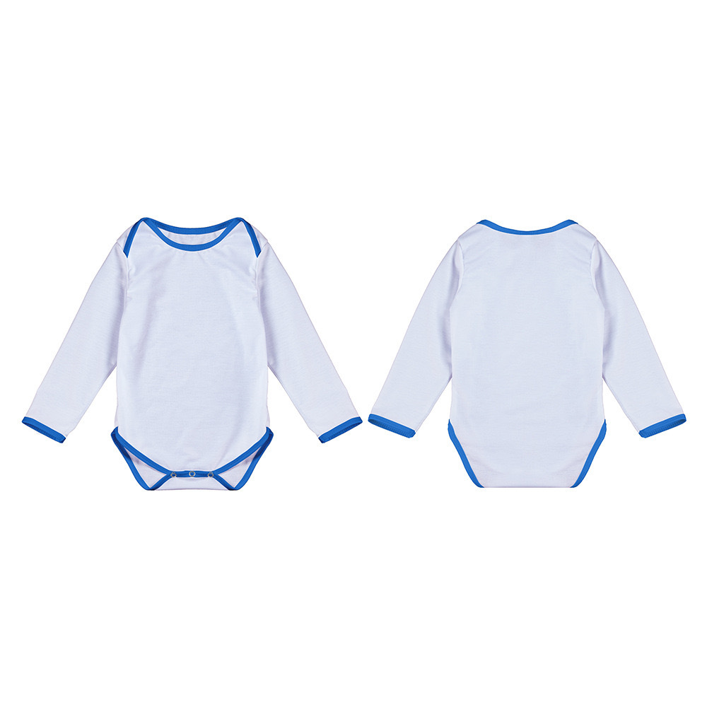 CHINESE WAREHOUSE Sub Baby Onesies Long Sleeve 95% Polyester+5% Cotton