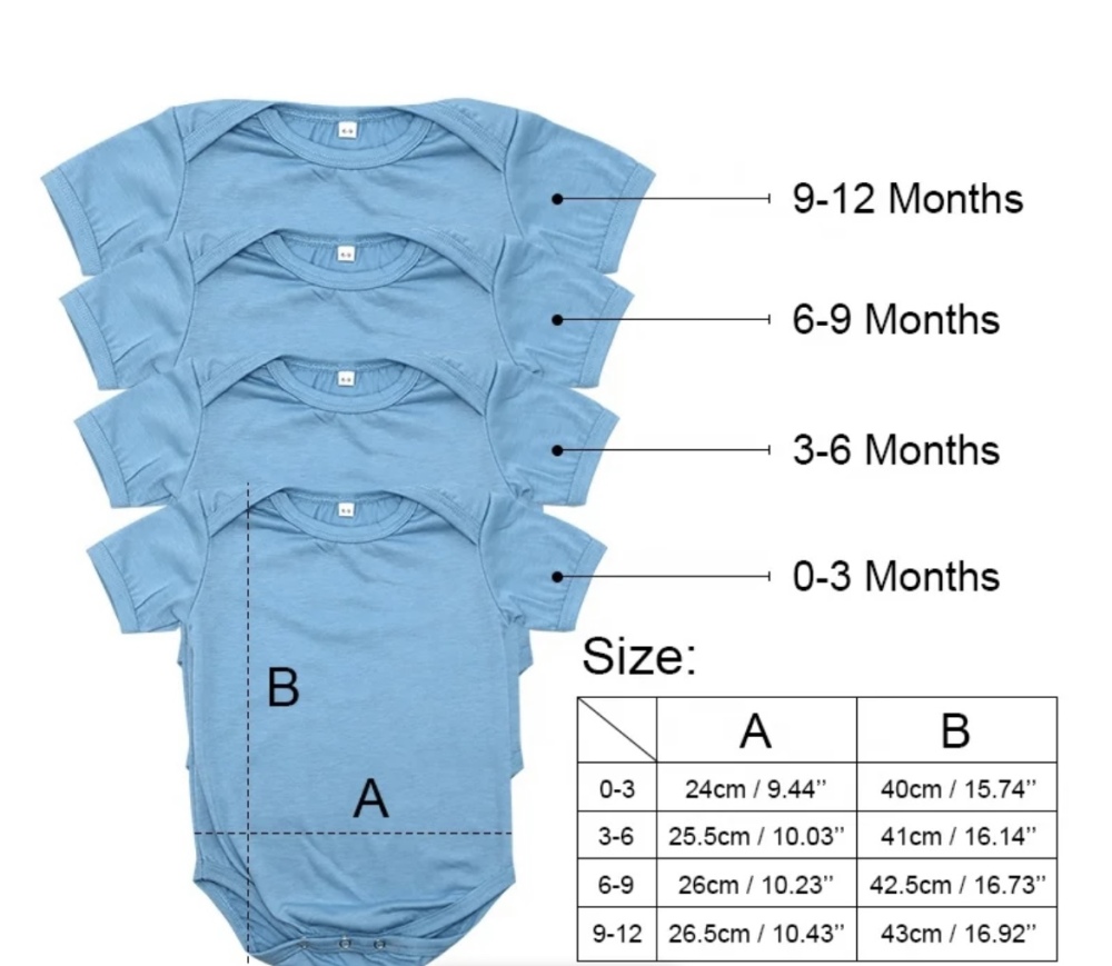 CHINESE WAREHOUSE Sub Baby Onesies Short Sleeve Lyocell Fiber With Colorful Choice