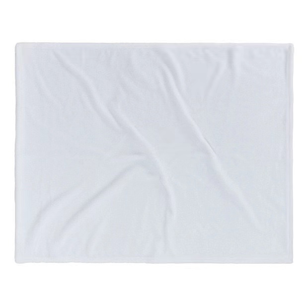 USA RTS Sublimation White Blank Blanket 30*40 inch