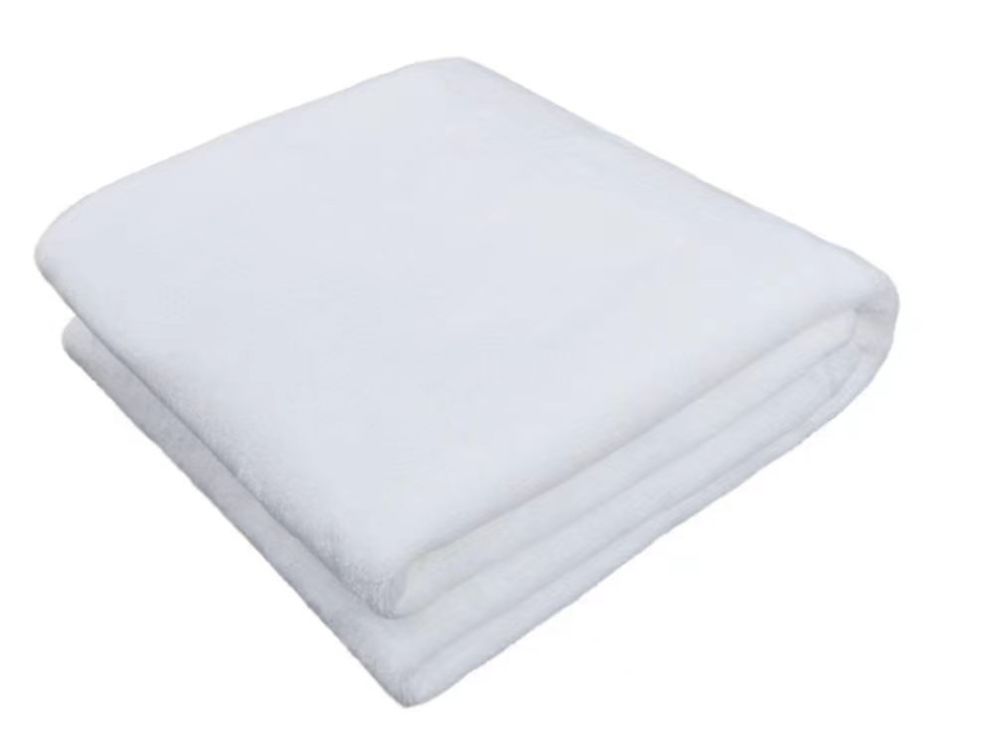 USA RTS Sublimation White Blank Blanket 30*40 inch