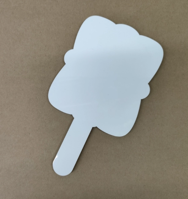 CHINESE WAREHOUSE Small Size 2024 Graduation Sublimation MDF Double-Sided Fan