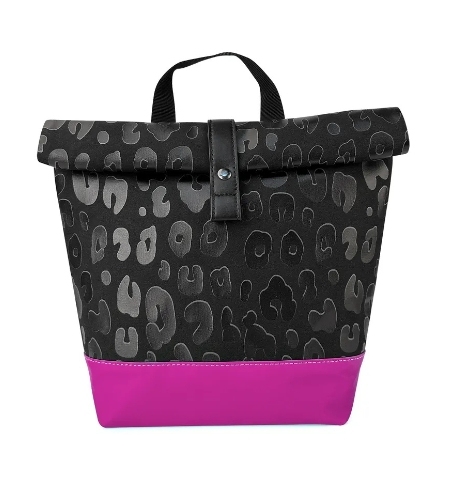 CHINESE WAREHOUSE New Portable Folding Waterproof Ice Bag Leopard Print Cow Print Cooler Bag Outdoor Thermal Bag Cross-Border Picnic Bag