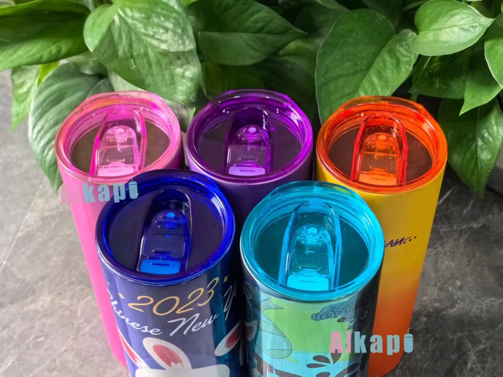 CHINESE WAREHOUSE Colorful Sealing Lids For 20oz 25oz Tumbler Mix Color
