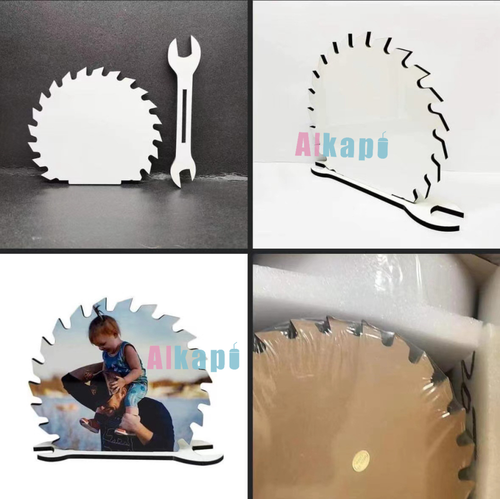 CHINESE WAREHOUSE  Father's Day Sublimation Photo Plate