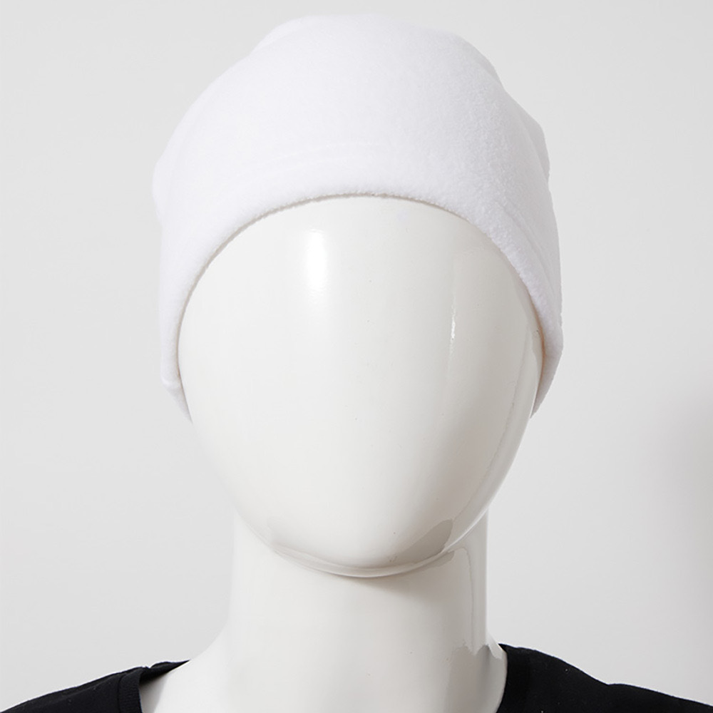CHINESE WAREHOUSE  Warm Plush Hat Pullover Ear Protection Hat Double-Sided Brushed Material