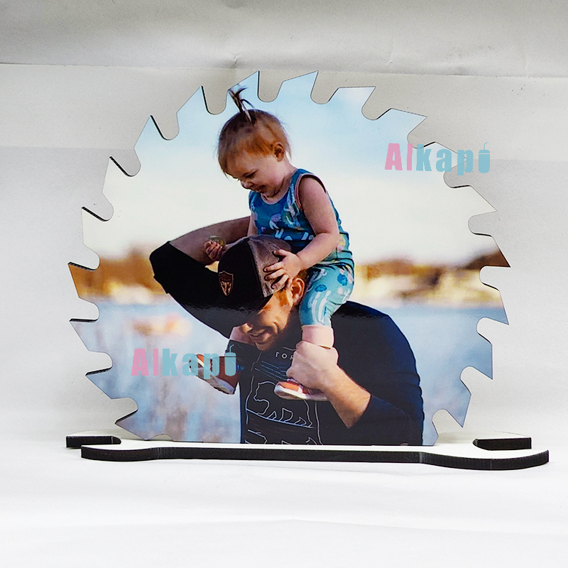 CHINESE WAREHOUSE  Father's Day Sublimation Photo Plate