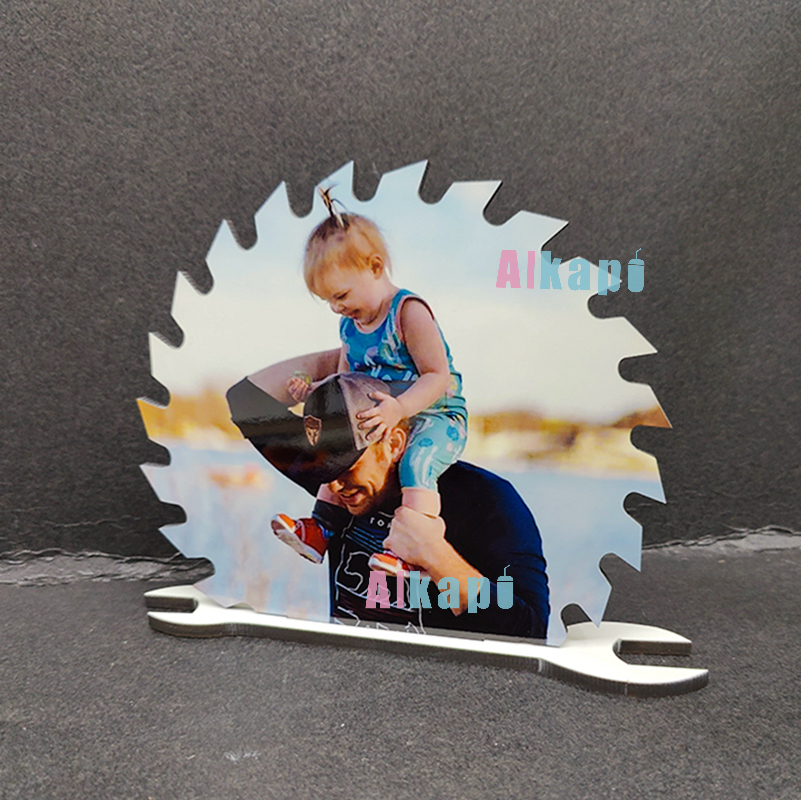 CHINESE WAREHOUSE  Father's Day Sublimation Photo Plate